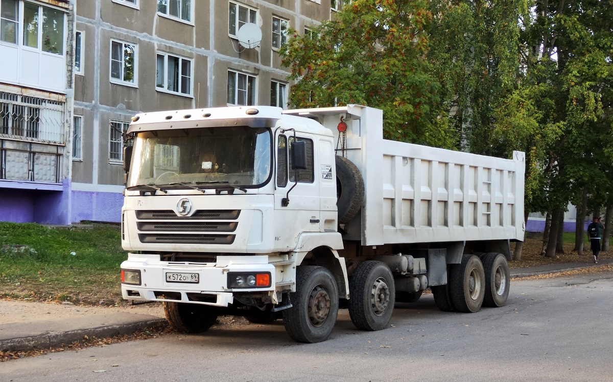 Тверская область, № К 572 ОУ 69 — Shaanxi Shacman F3000 SX331x