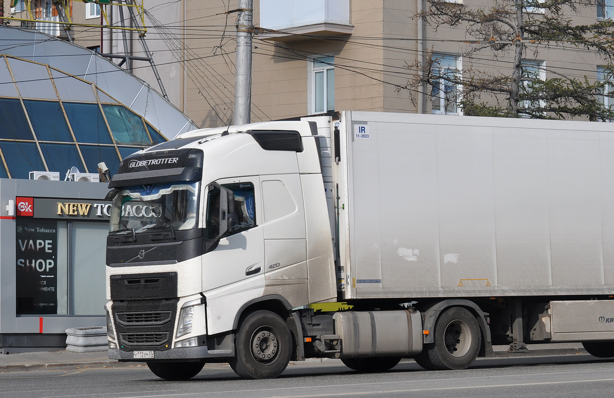 Омская область, № У 112 ЕМ 55 — Volvo ('2012) FH.420 [X9P]