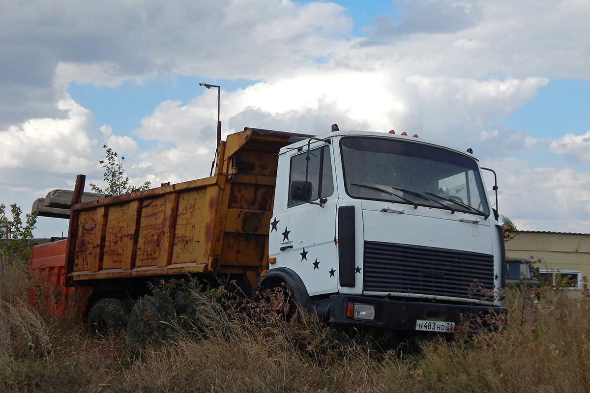 Белгородская область, № Н 483 НО 31 — МАЗ-551605