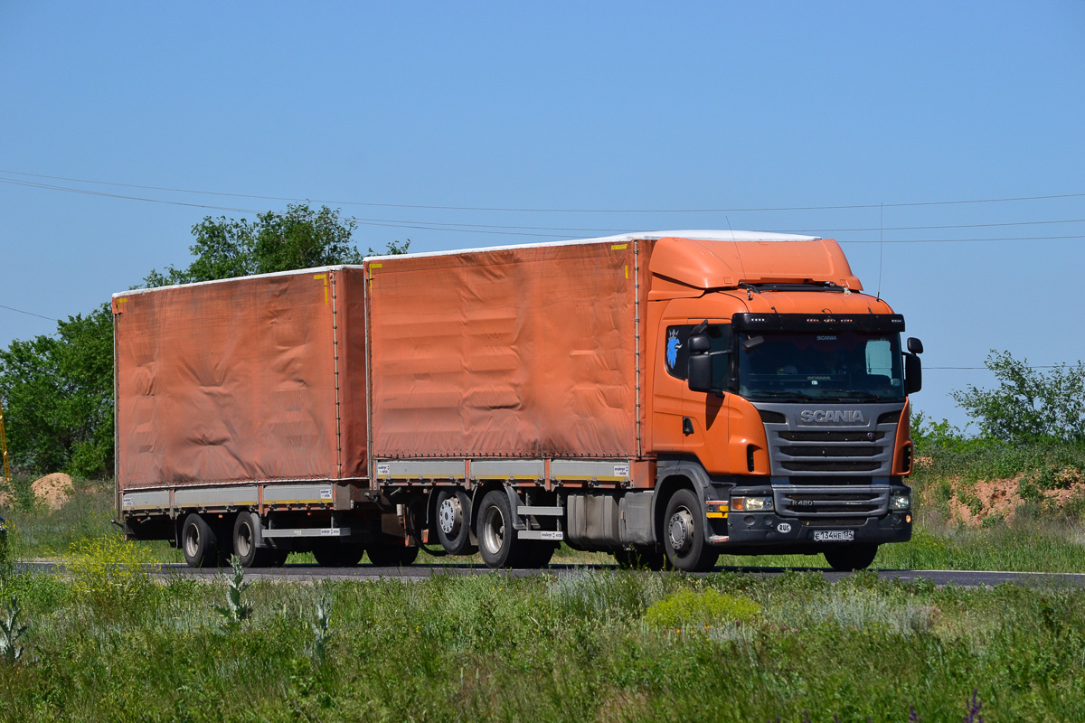 Волгоградская область, № Е 134 НЕ 134 — Scania ('2009) R420