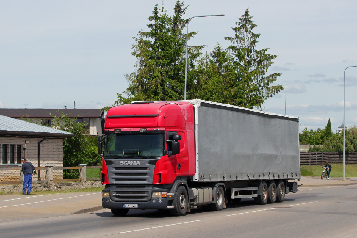 Литва, № LPR 480 — Scania ('2004) R480