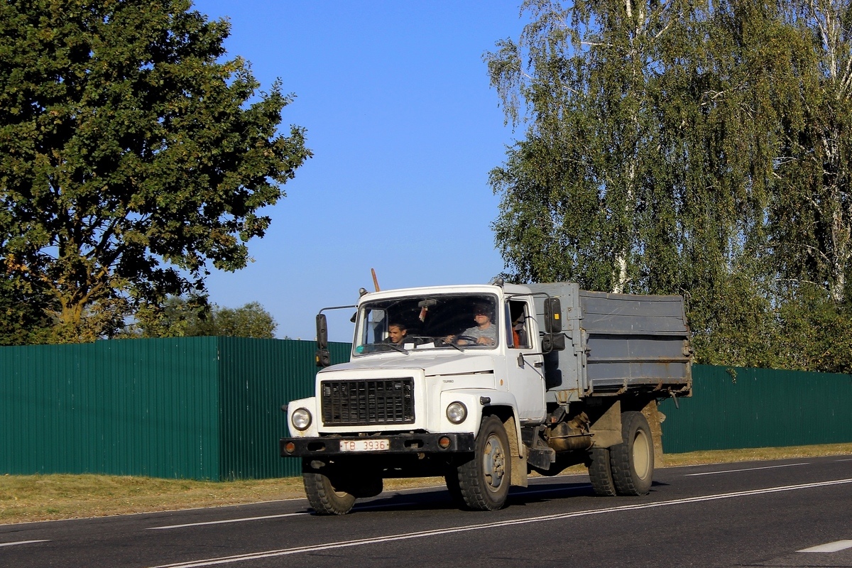 Могилёвская область, № ТВ 3936 — ГАЗ-3309