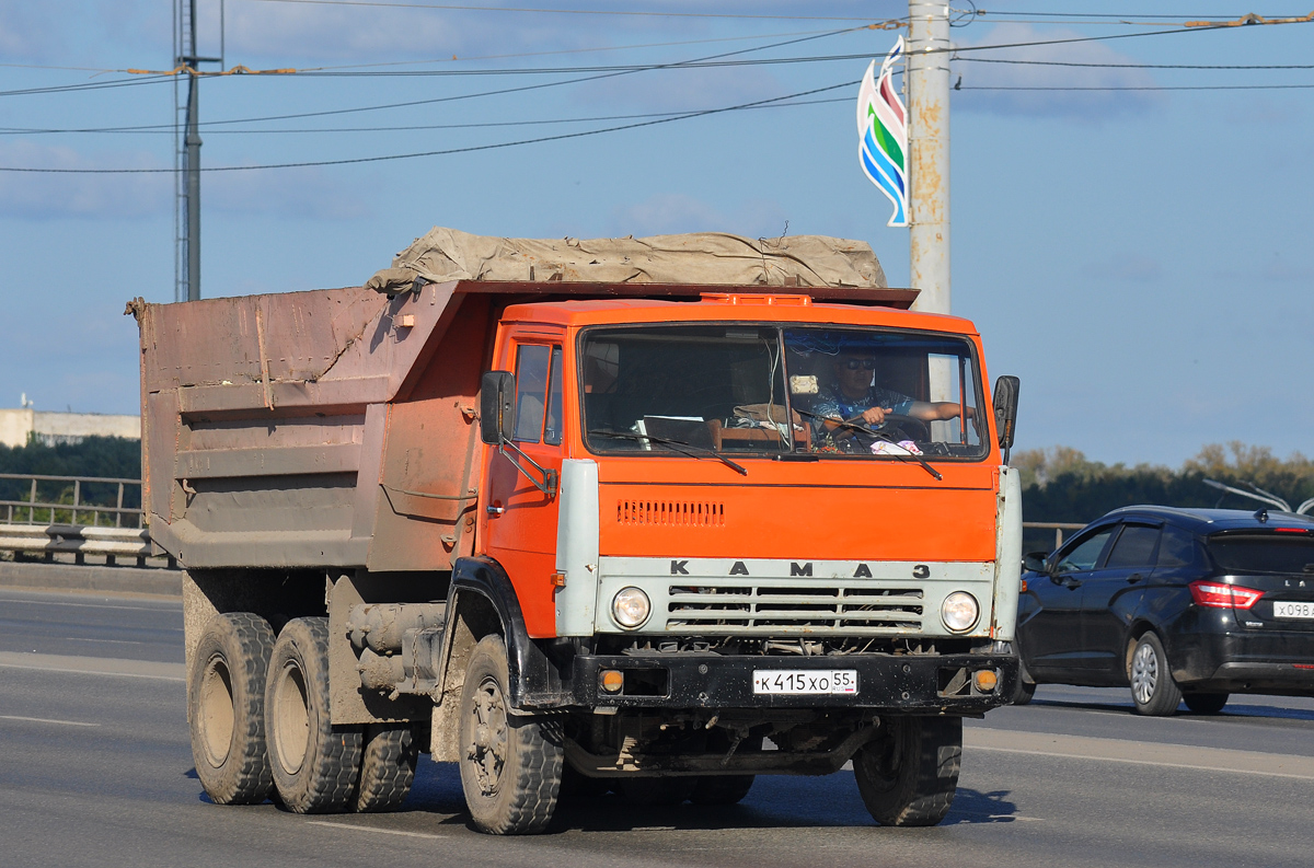 Омская область, № К 415 ХО 55 — КамАЗ-5511