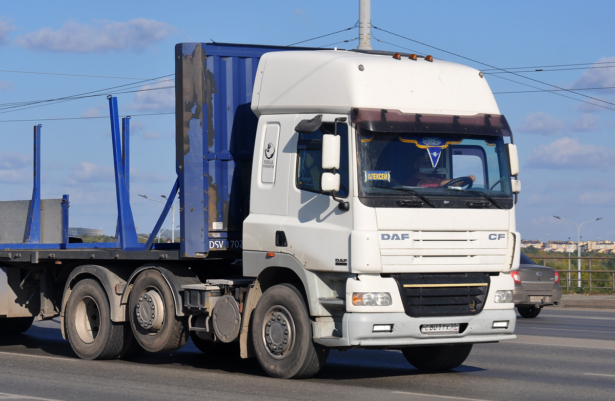 Омская область, № С 801 ТХ 55 — DAF CF85 FTG