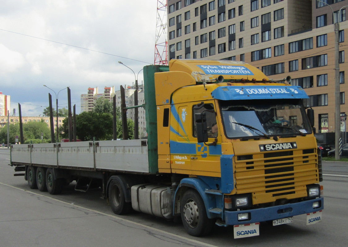 Ленинградская область, № В 348 КС 147 — Scania (II) R113M