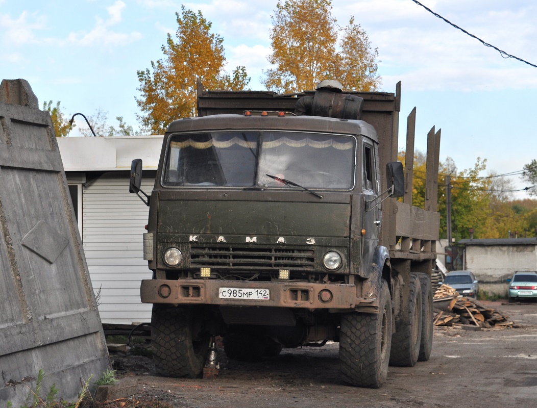 Кемеровская область, № С 985 МР 142 — КамАЗ-43114 (общая модель)