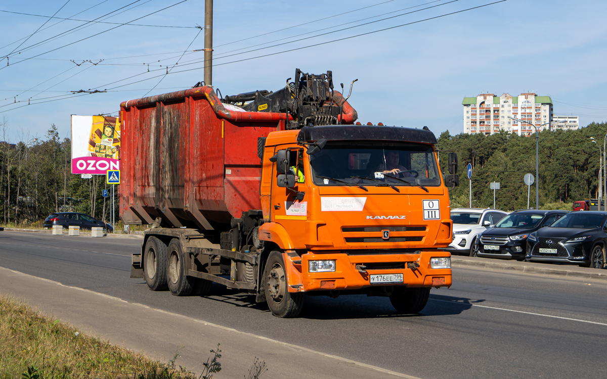 Москва, № У 176 ЕЕ 799 — КамАЗ-65115-50