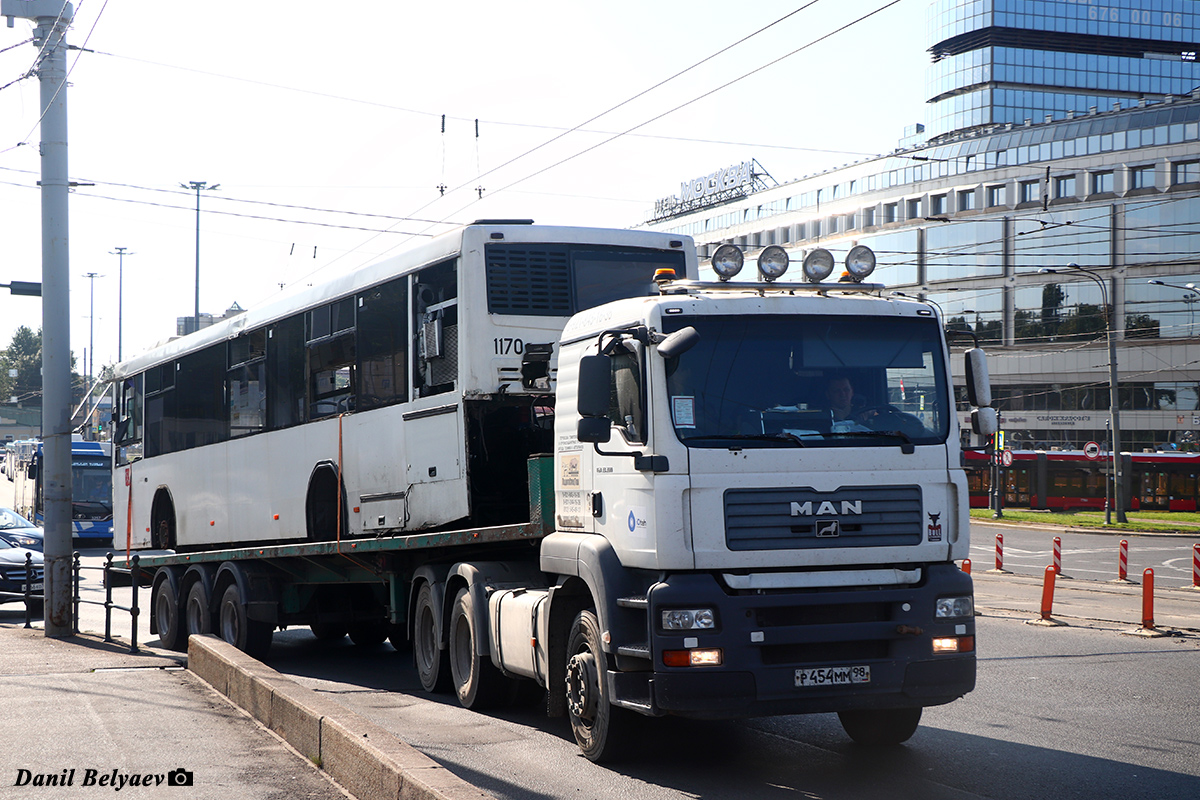 Санкт-Петербург, № Р 454 ММ 98 — MAN TGA (общая модель)