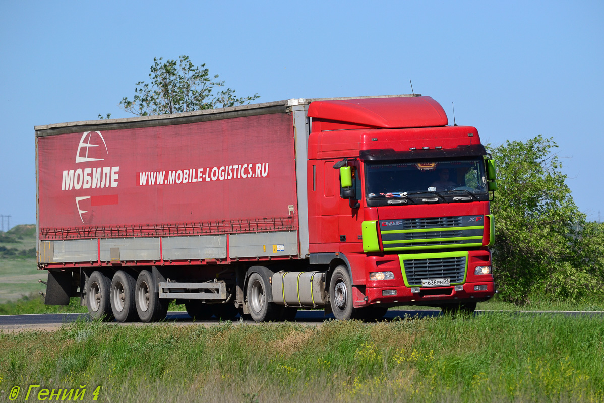 Смоленская область, № М 638 ЕН 31 — DAF XF95 FT