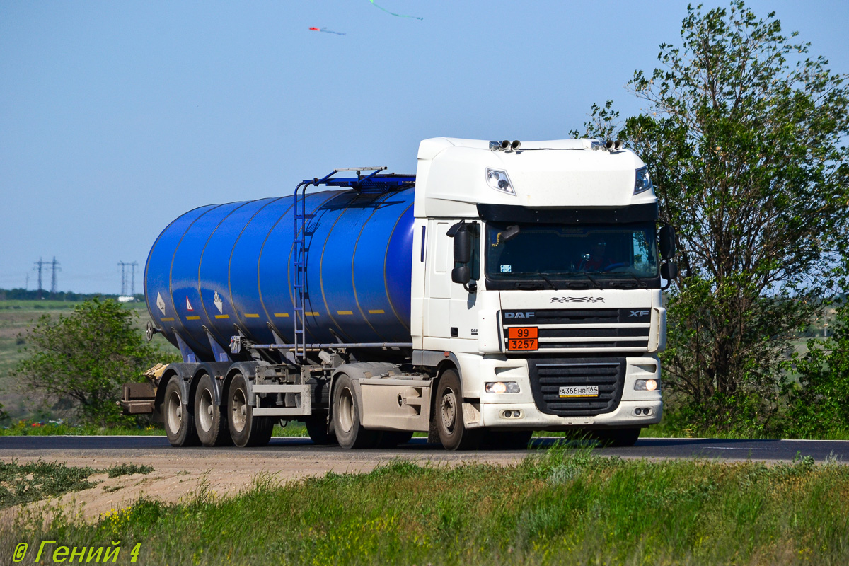 Саратовская область, № А 366 НВ 164 — DAF XF105 FT