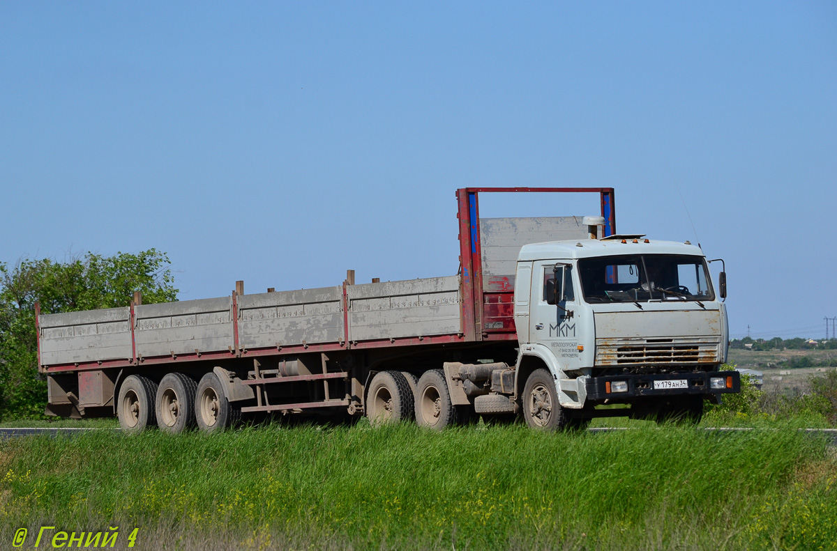 Волгоградская область, № У 179 АН 34 — КамАЗ-5410