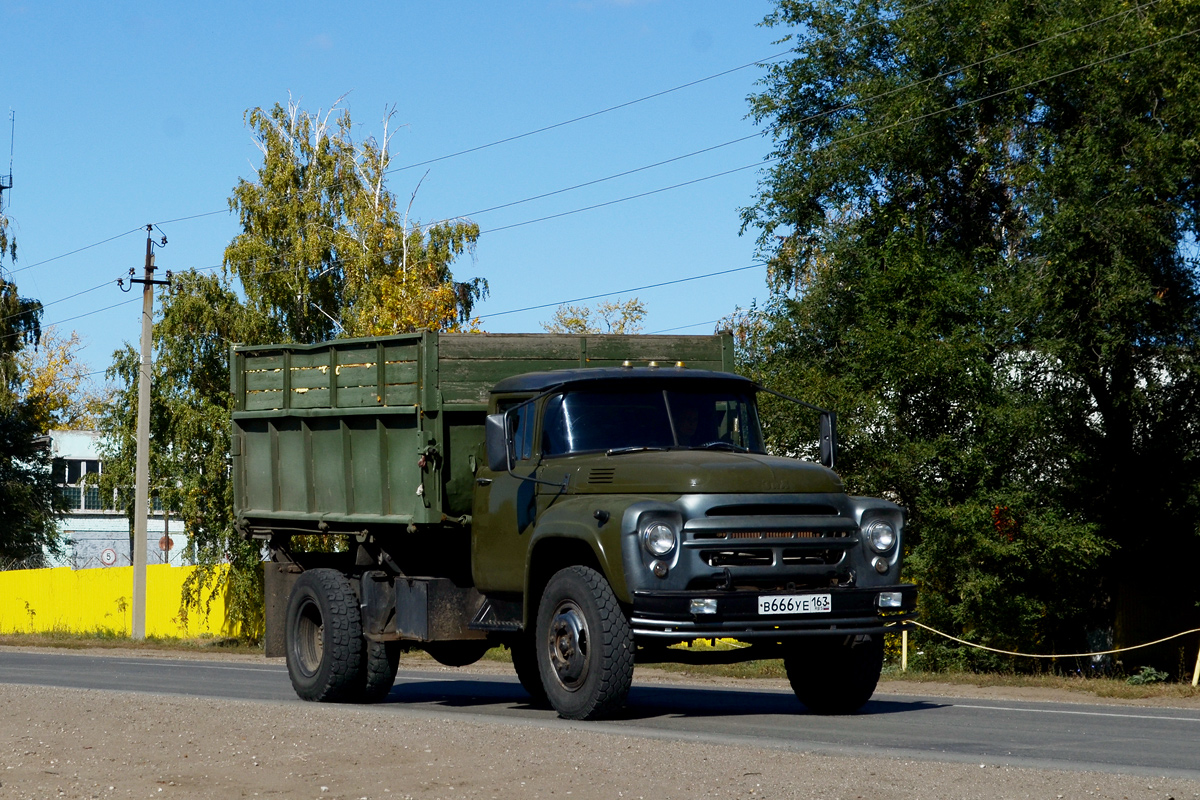 Самарская область, № В 666 УЕ 163 — ЗИЛ-130 (общая модель)