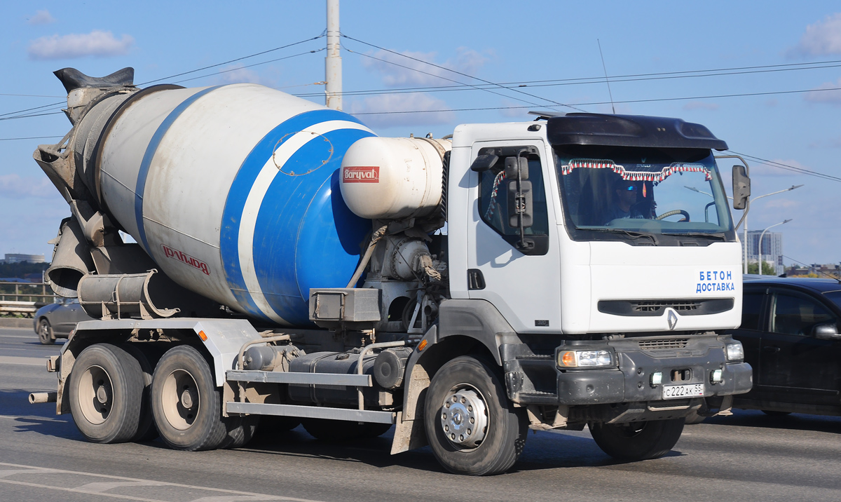 Омская область, № С 222 АК 55 — Renault Kerax