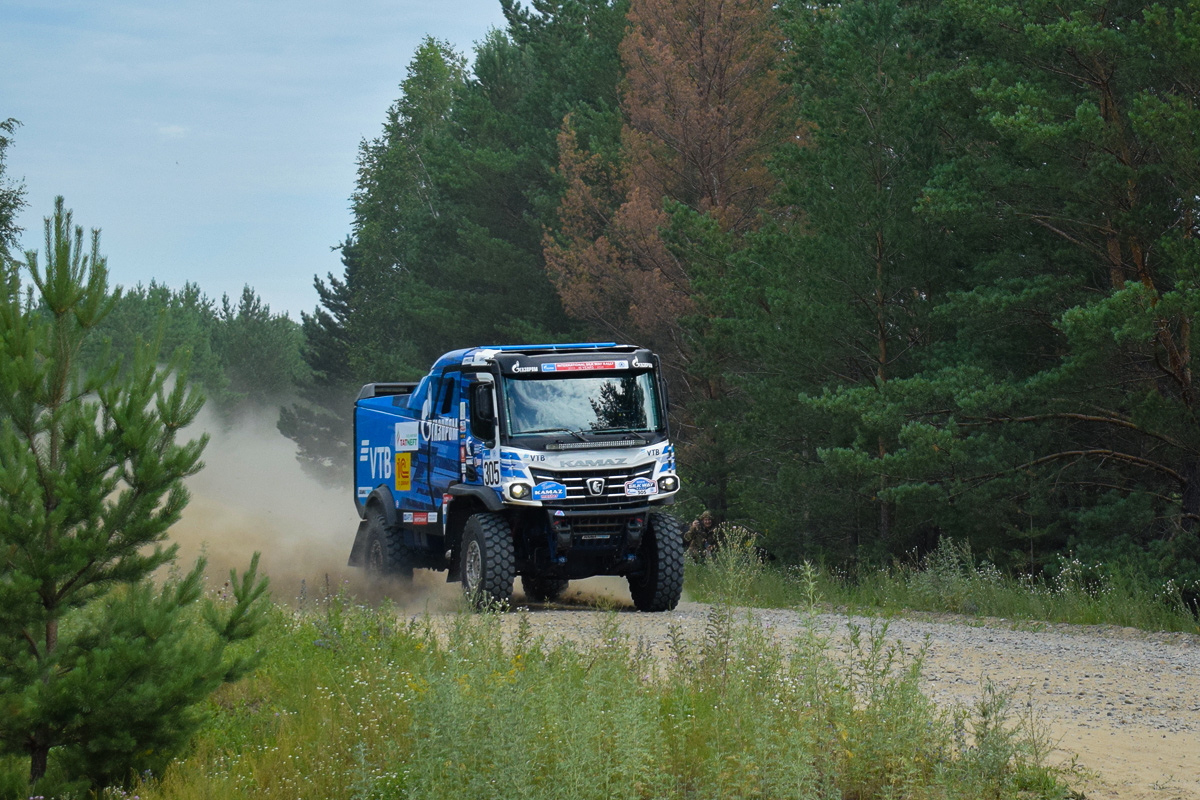 Татарстан, № К 390 ТУ 716 — КамАЗ-43509; Ралли Шёлковый Путь (Алтайский край)