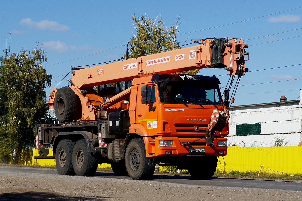 Самарская область, № Е 523 АК 156 — КамАЗ-43118 (общая модель)