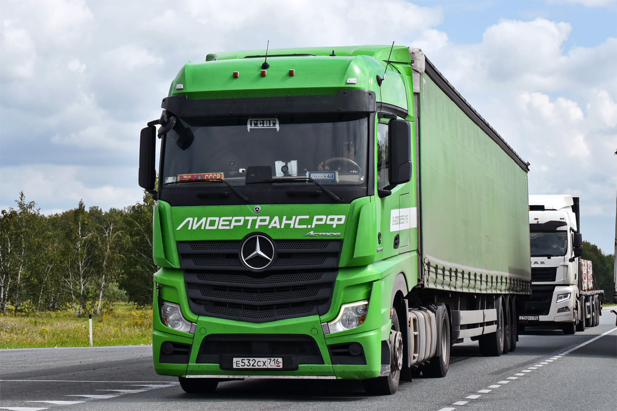 Татарстан, № Е 532 СХ 716 — Mercedes-Benz Actros '18 1845 [Z9M]