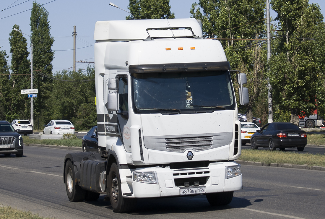 Волгоградская область, № Н 878 ЕК 134 — Renault Premium ('2006) [X9P]