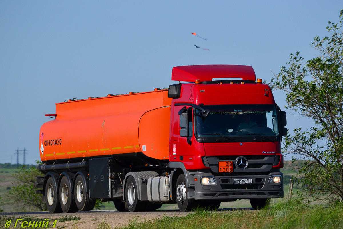 Волгоградская область, № Е 815 ВК 134 — Mercedes-Benz Actros '09 1841 [Z9M]