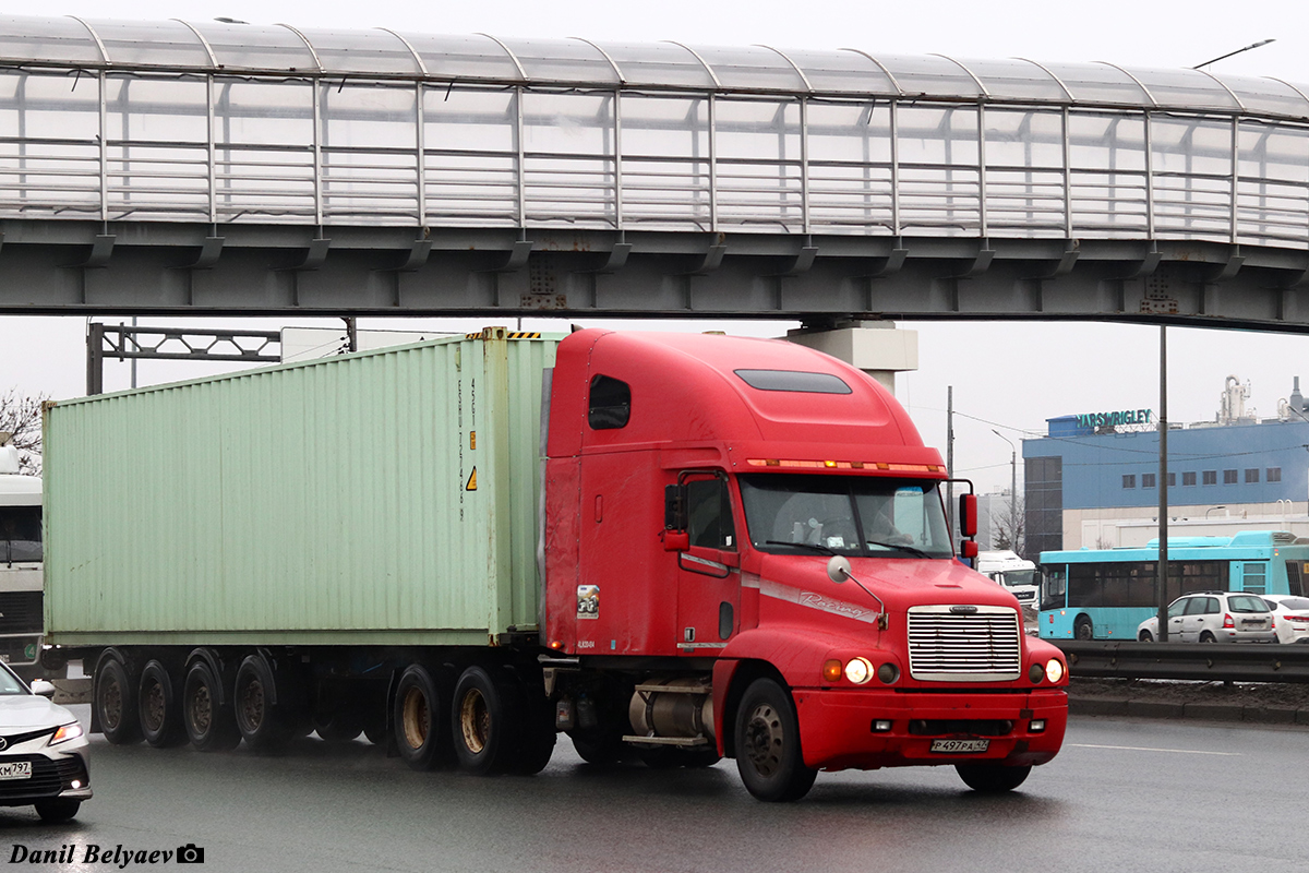 Ленинградская область, № Р 497 РА 47 — Freightliner Century Class