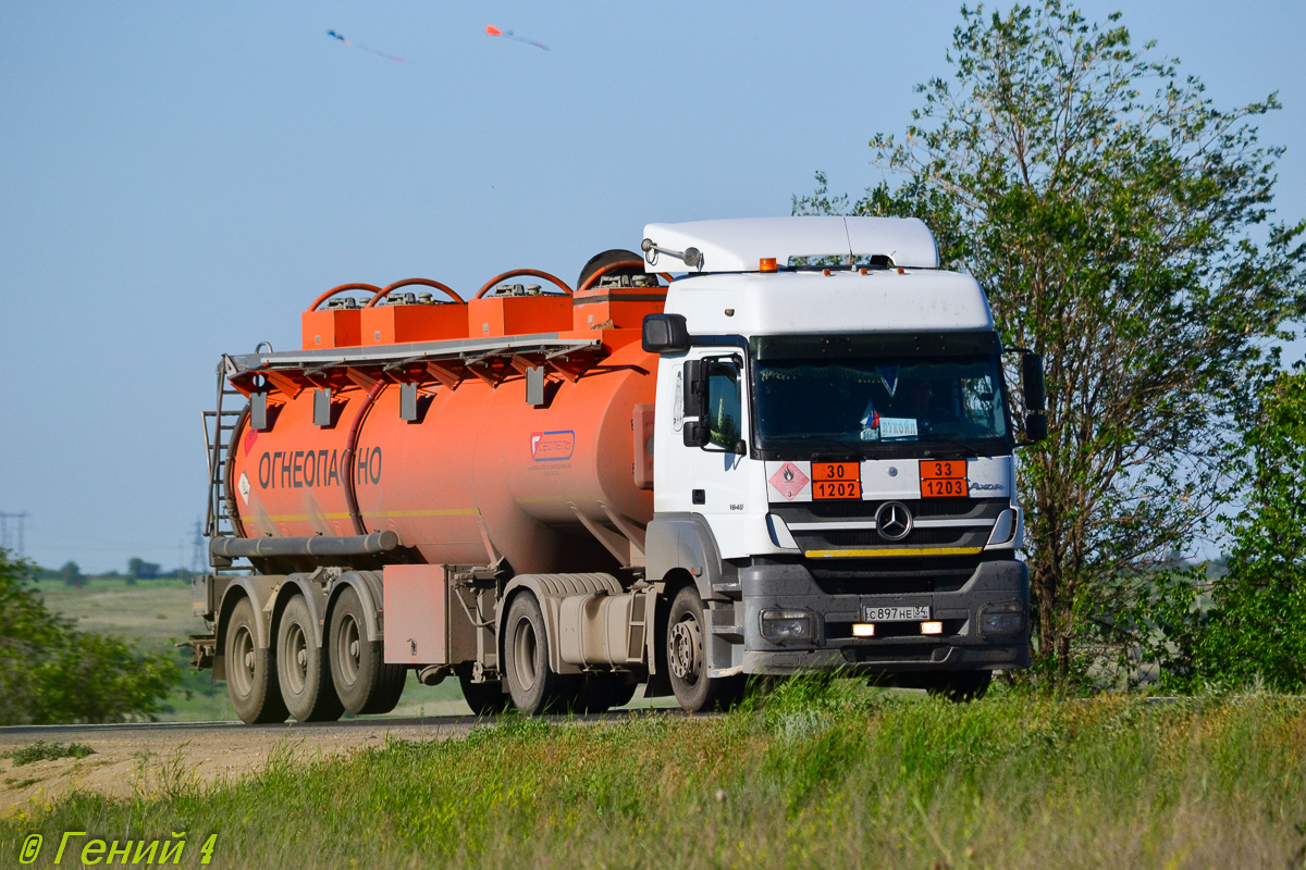 Волгоградская область, № С 897 НЕ 34 — Mercedes-Benz Axor 1840 [Z9M]