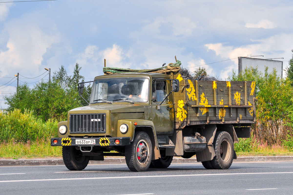 Архангельская область, № В 633 ВР 29 — ГАЗ-3307