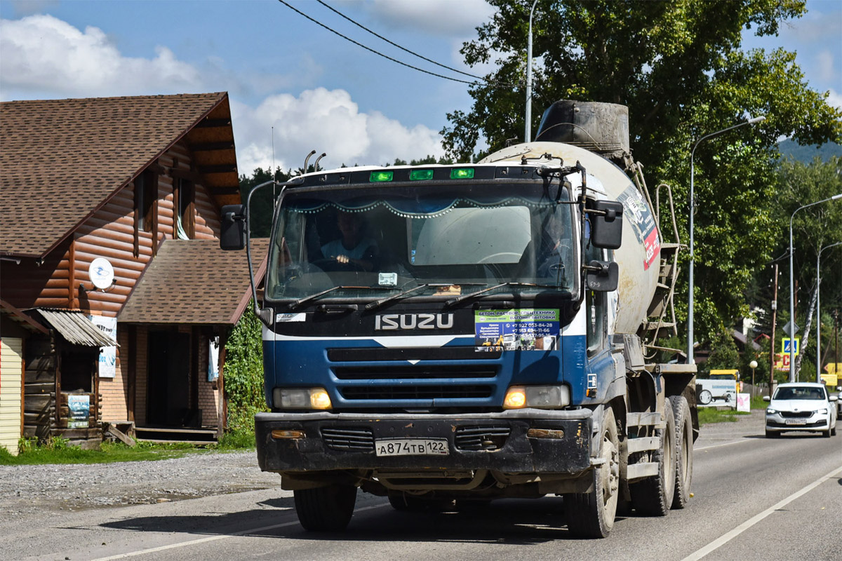 Алтайский край, № А 874 ТВ 122 — Isuzu Giga (общая модель)