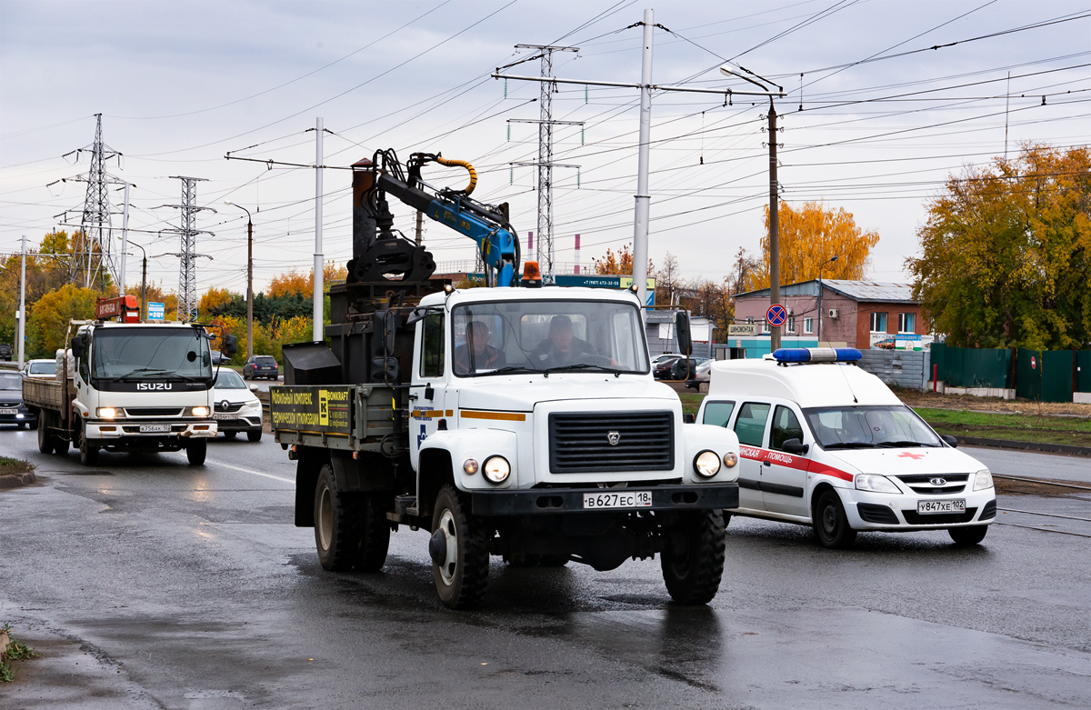 Башкортостан, № В 627 ЕС 18 — ГАЗ-33086 «Земляк»