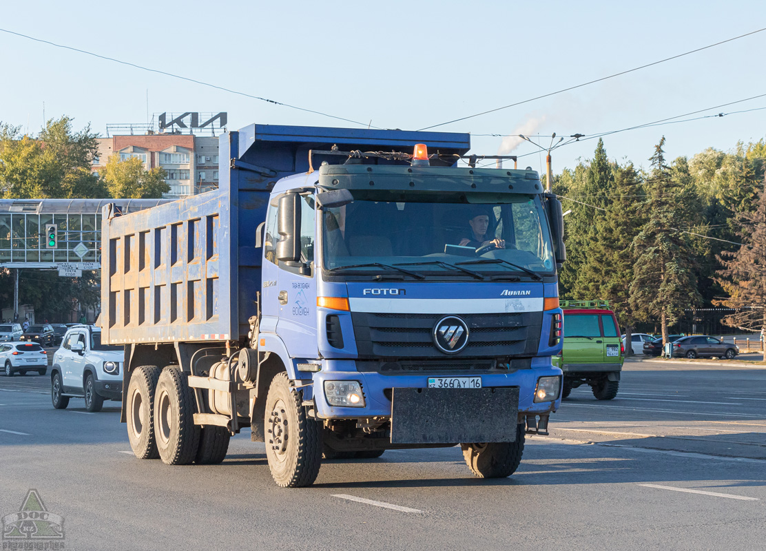 Восточно-Казахстанская область, № 366 AY 16 — Foton (Общая модель)