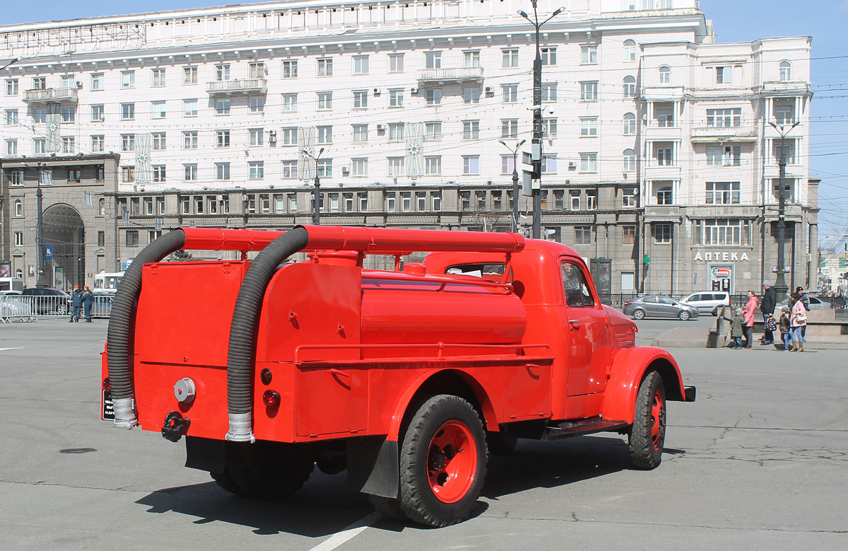 Челябинская область, № (74) Б/Н 0103 — ГАЗ-51А; Челябинская область — Автомобили без номеров; Челябинская область — Чемпионат УрФО по пожарному триатлону  и день пожарной охраны 2019