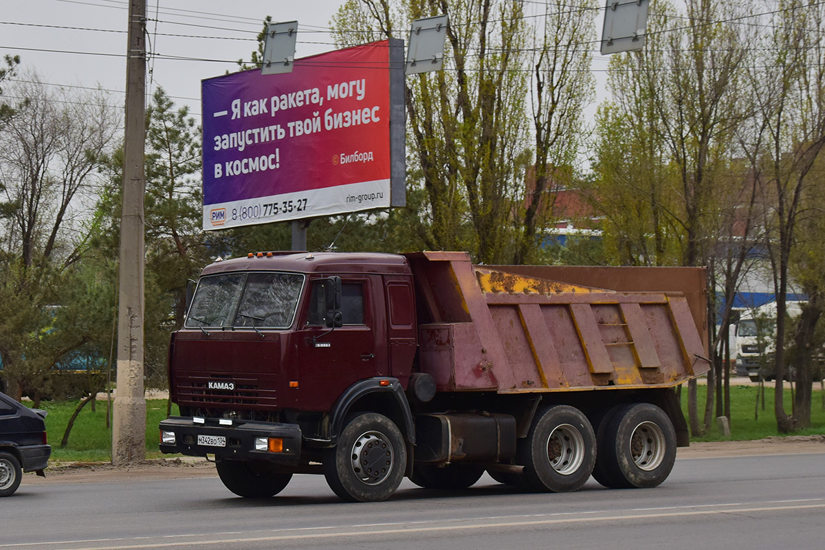 Волгоградская область, № М 342 ВО 134 — КамАЗ-54115-15 [54115R]