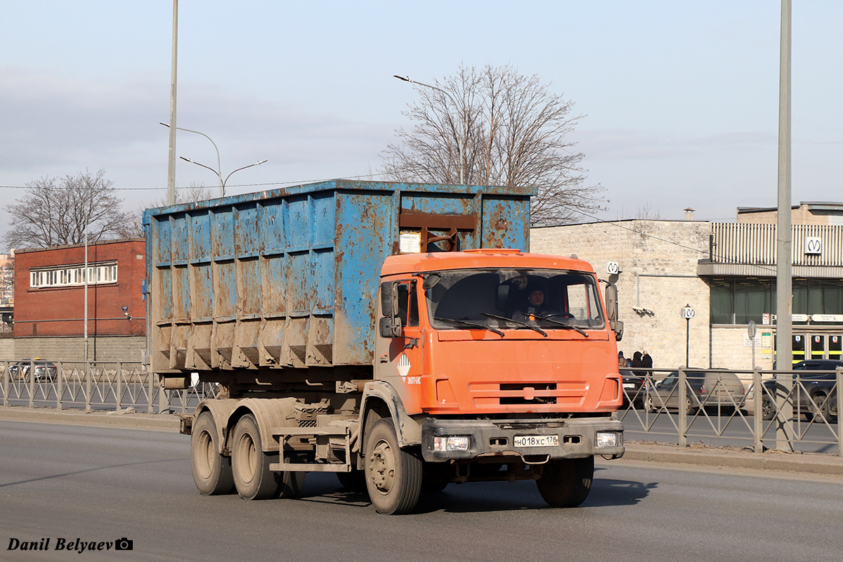 Санкт-Петербург, № Н 018 ХС 178 — КамАЗ-65115-62