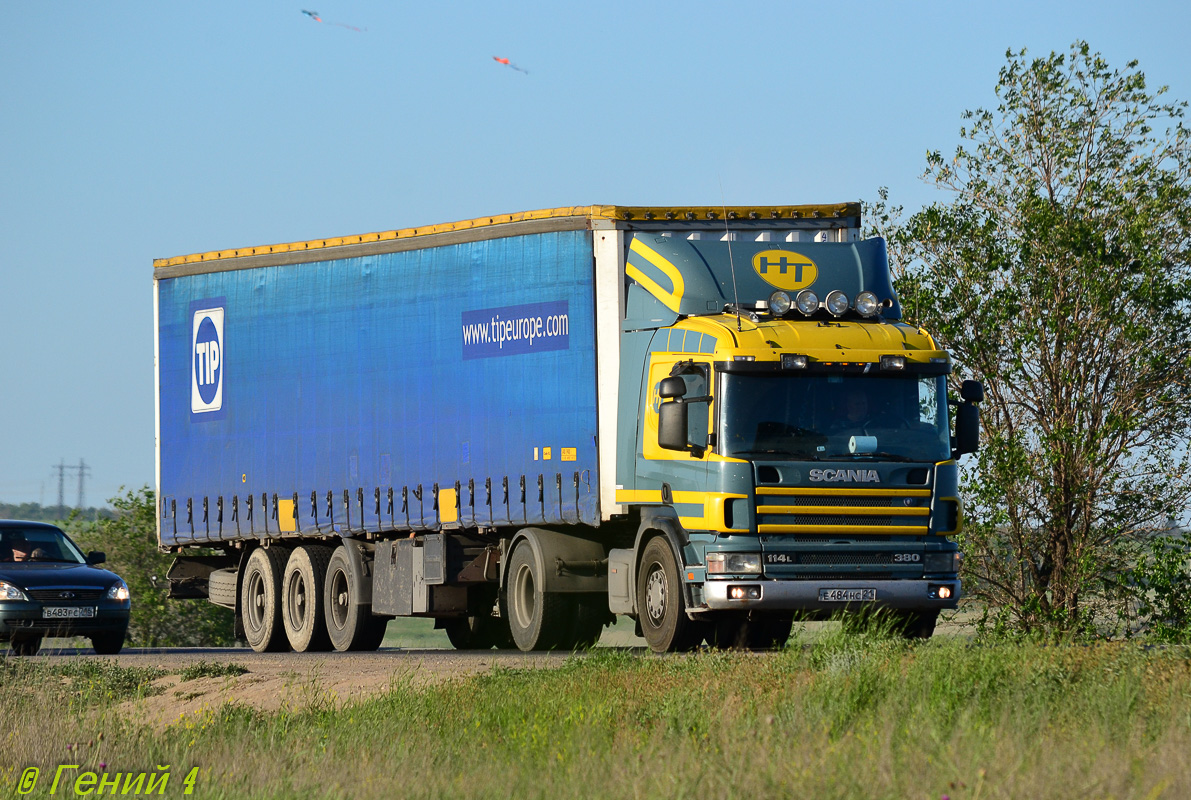 Чувашия, № Е 484 НС 21 — Scania ('1996) P114L