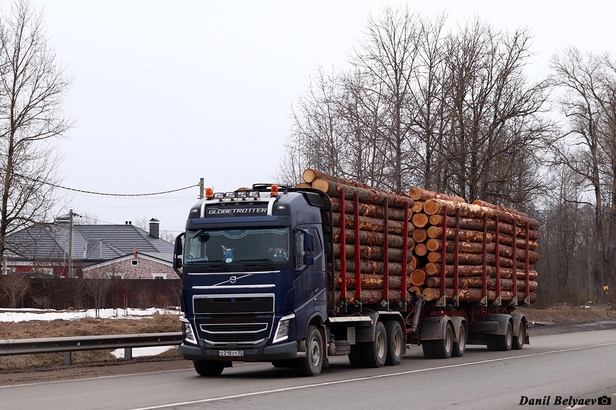 Брянская область, № О 218 УТ 32 — Volvo ('2012) FH.500 [X9P]