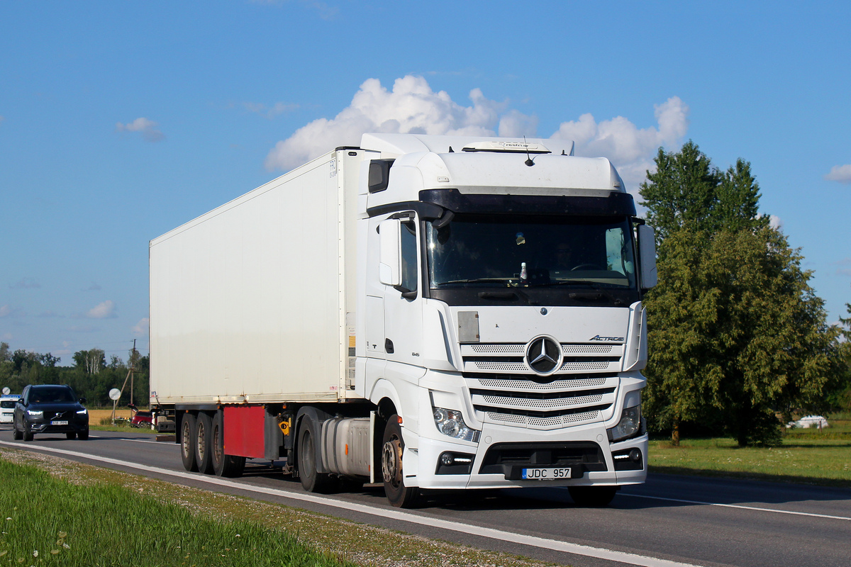 Литва, № JDC 957 — Mercedes-Benz Actros ('2011) 1845