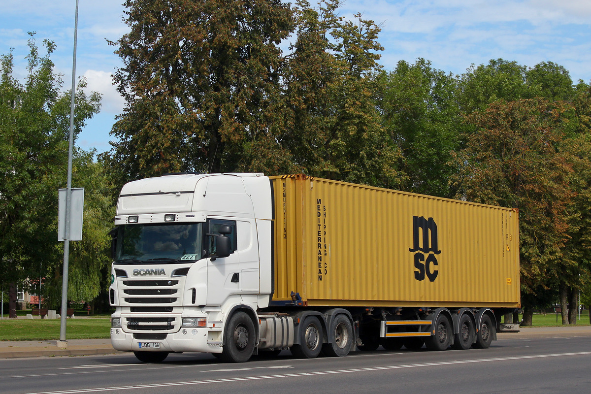 Литва, № LDB 166 — Scania ('2009) R500