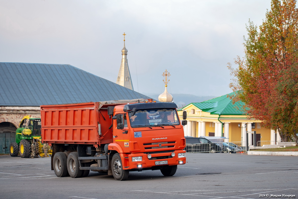 Рязанская область, № Н 487 ТН 62 — КамАЗ-65115 (общая модель)