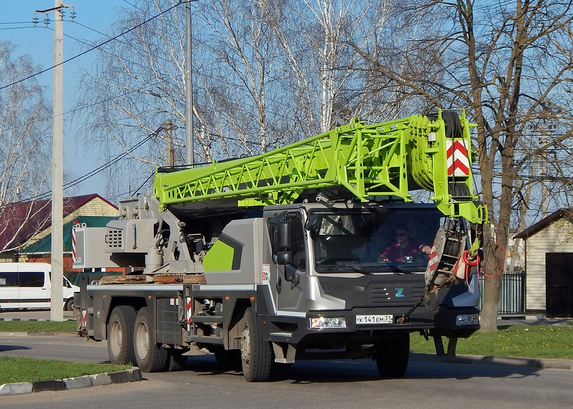 Белгородская область, № Х 141 ЕМ 31 — Zoomlion (общая модель)