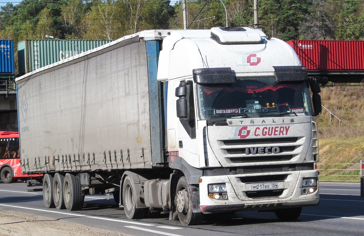 Волгоградская область, № М 217 ВЕ 134 — IVECO Stralis ('2007) 420