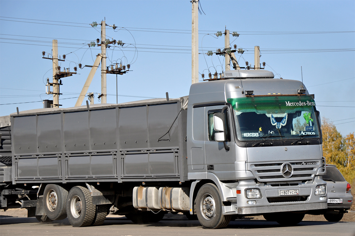 Алтайский край, № Т 807 УС 22 — Mercedes-Benz Actros ('2003) 2536