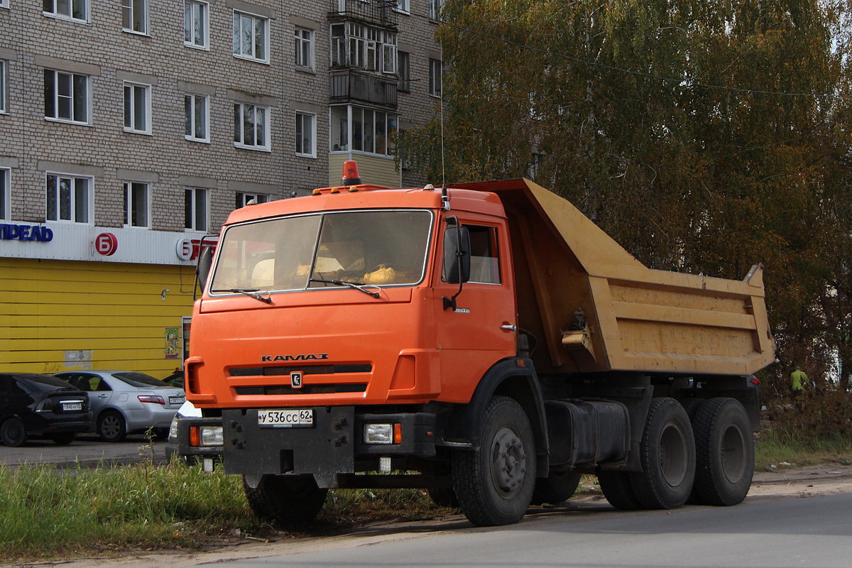 Рязанская область, № У 536 СС 62 — КамАЗ-55111-02 [55111C]