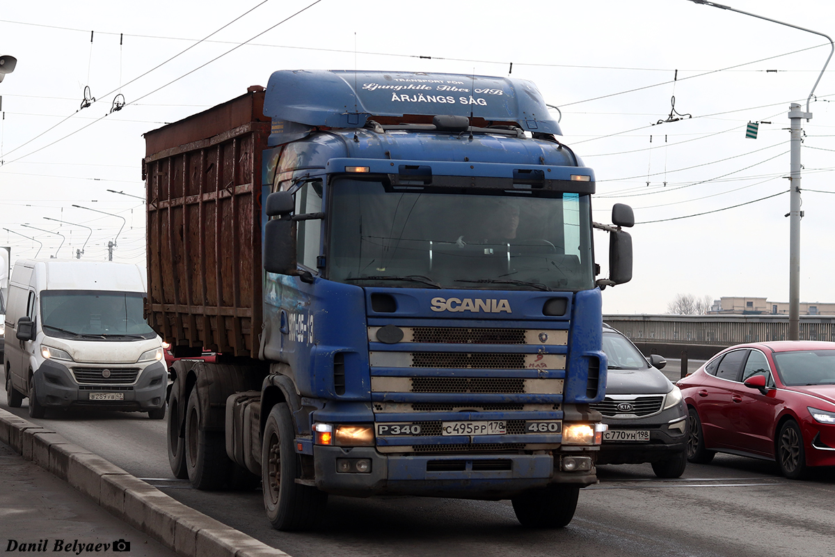 Санкт-Петербург, № С 495 РР 178 — Scania ('1996) P340