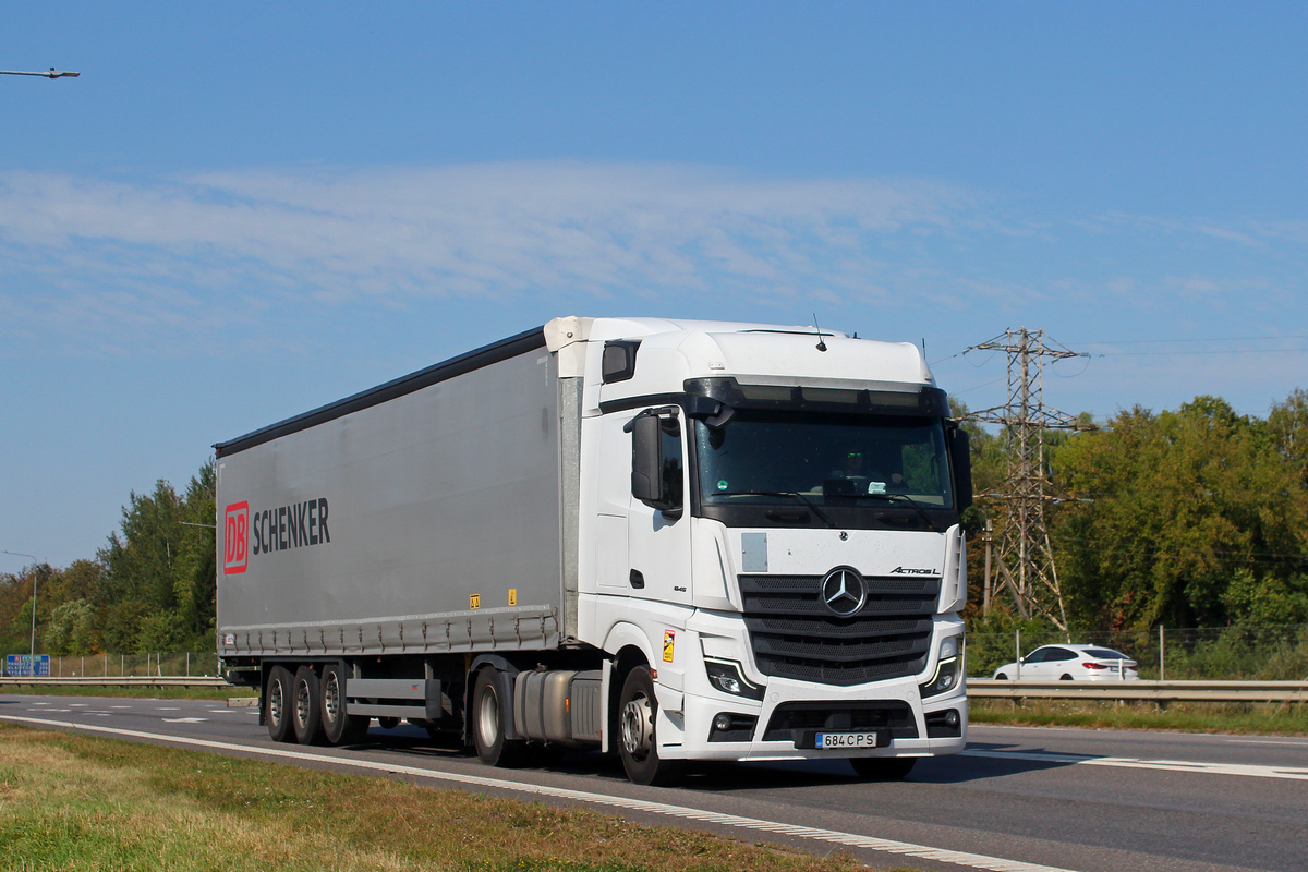 Эстония, № 684 CPS — Mercedes-Benz Actros ('2018) 1845