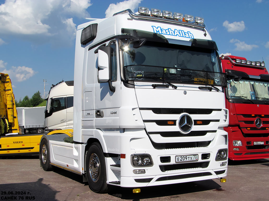 Ульяновская область, № Е 209 ТХ 73 — Mercedes-Benz Actros ('2009) 1844; Московская область — Фестиваль TruckDay 2024 — июнь