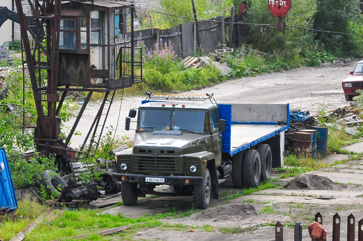 Архангельская область, № К 861 МВ 29 — КрАЗ-65101