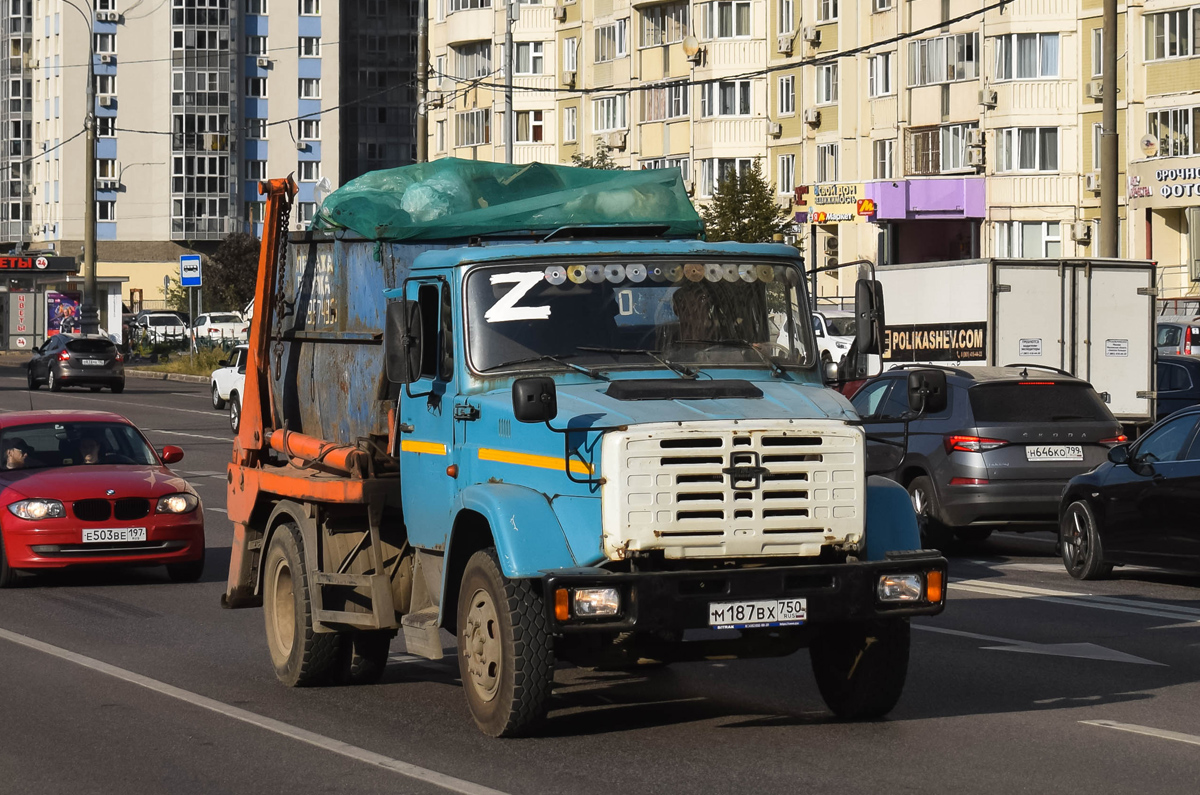 Московская область, № М 187 ВХ 750 — ЗИЛ-433362