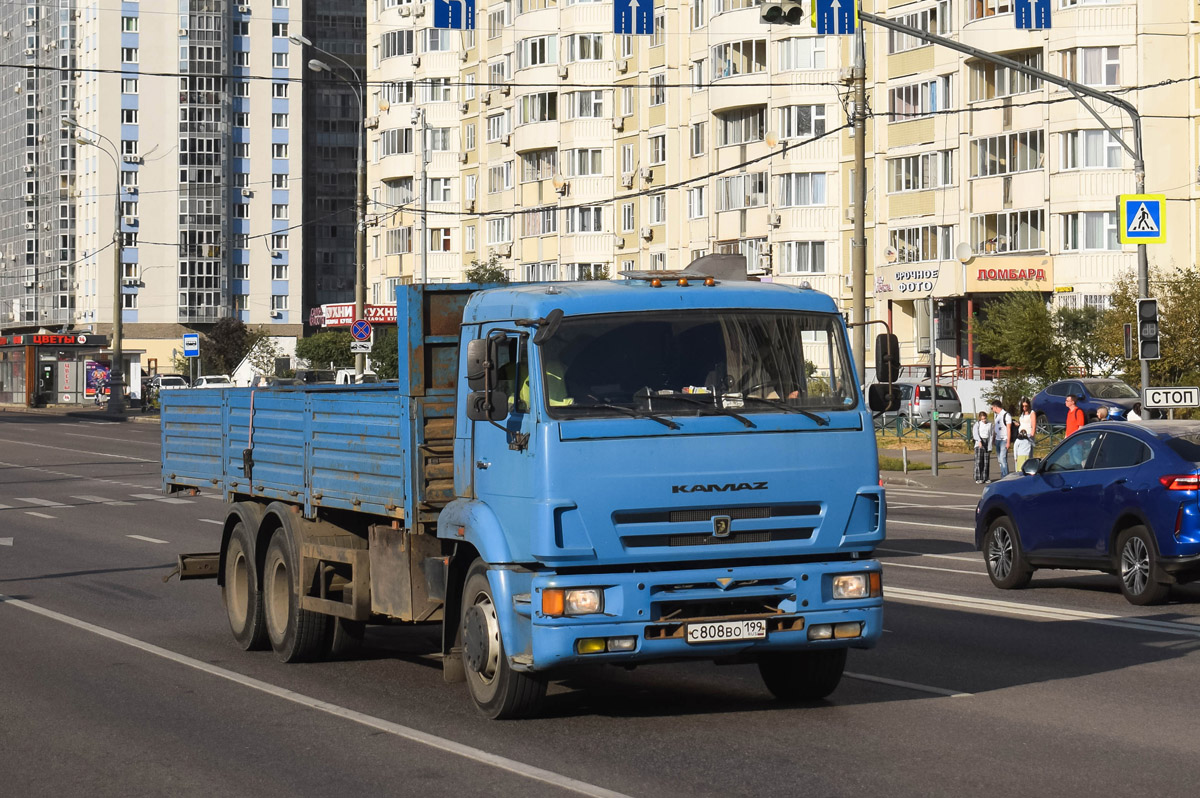 Москва, № С 808 ВО 199 — КамАЗ-65117 [651170]