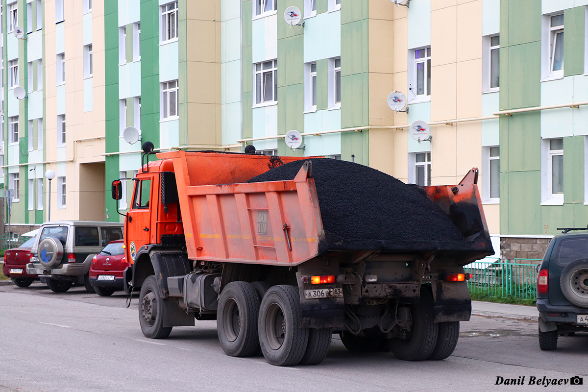 Ненецкий автономный округ, № А 306 ВС 83 — КамАЗ-65111-15 [65111R]