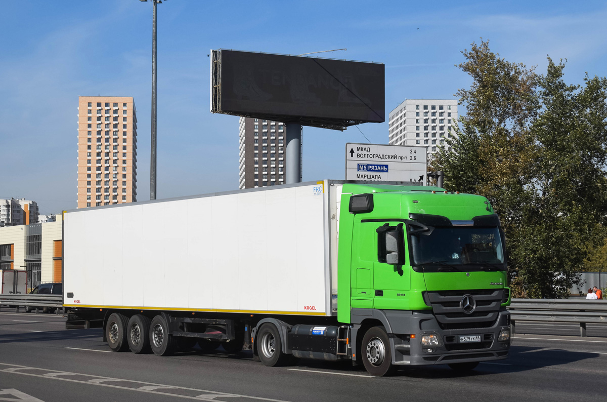 Тверская область, № Н 579 УК 69 — Mercedes-Benz Actros '09 1844 [Z9M]