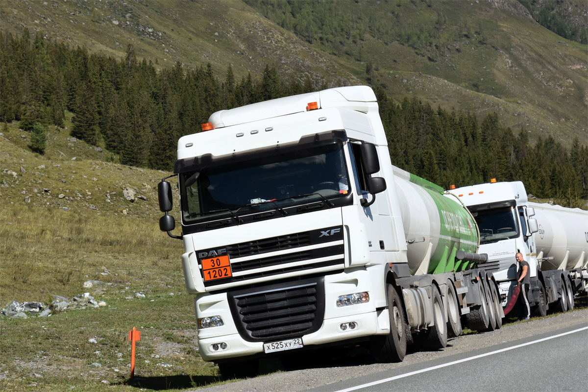 Алтайский край, № Х 525 ХУ 22 — DAF XF105 FTS