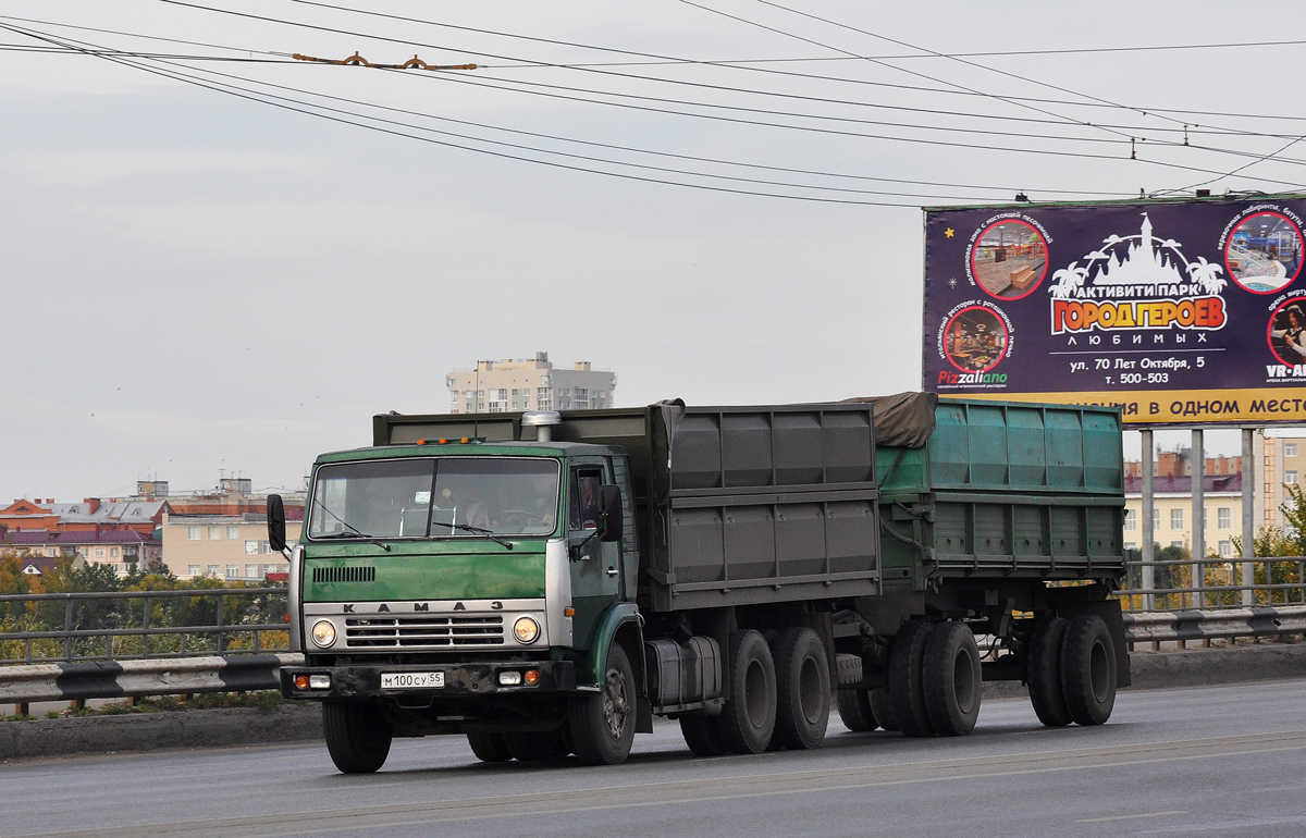 Омская область, № М 100 СУ 55 — КамАЗ-5320